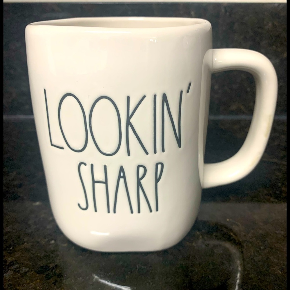 RAE DUNN-Mug “Lookin Sharp” Double-Sided Mug🌵